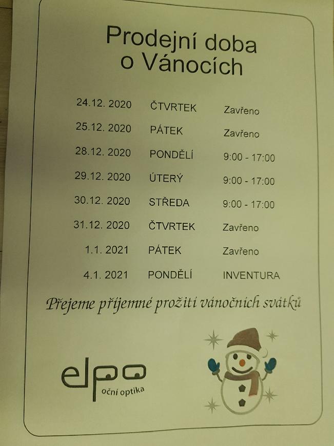 Přejeme Vám příjemné svátky